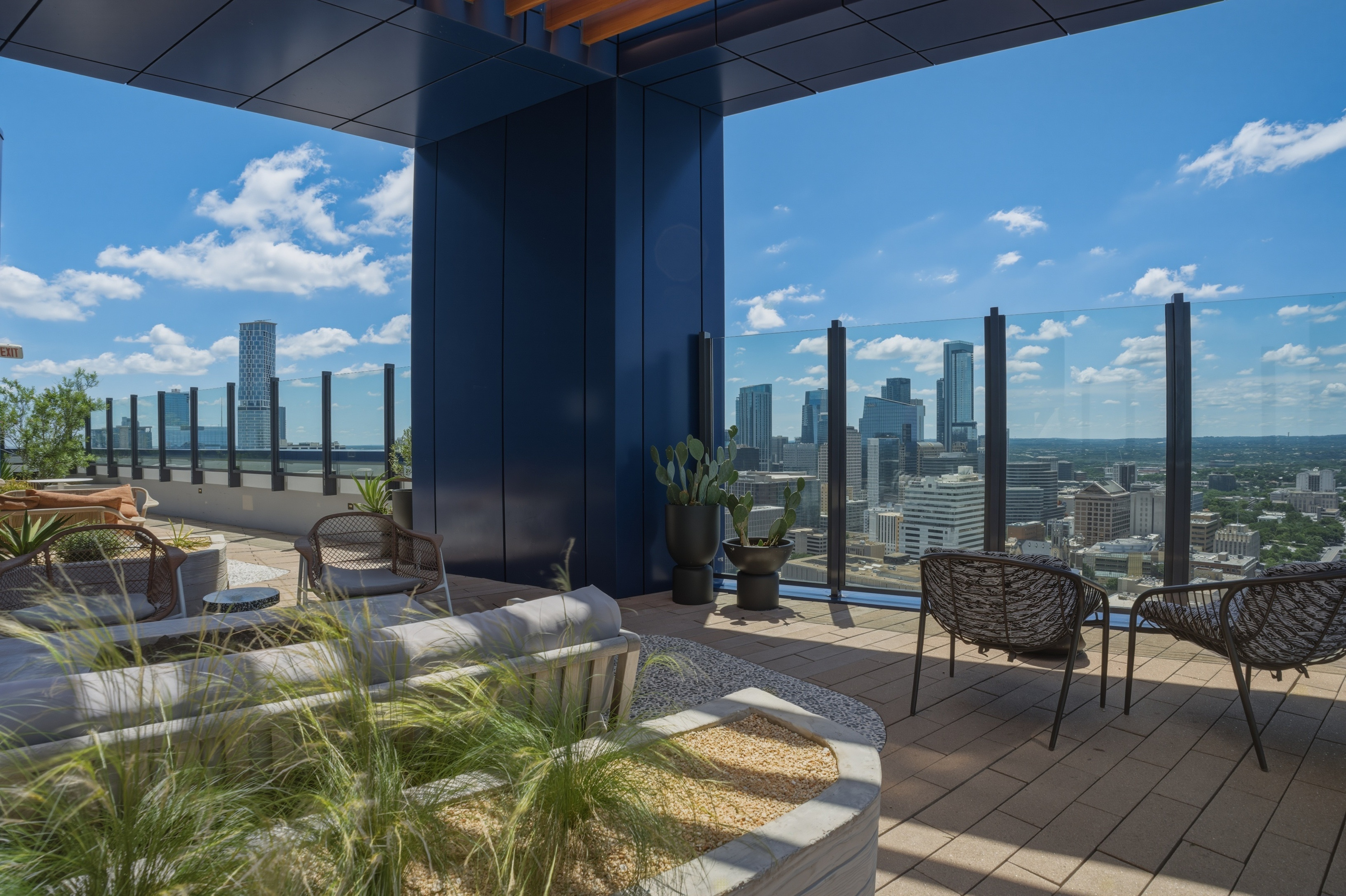 Terrace outdoor seating